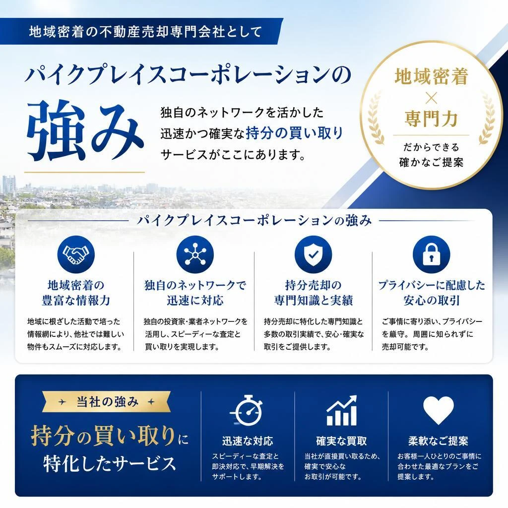パイクプレイスコーポレーションの特徴