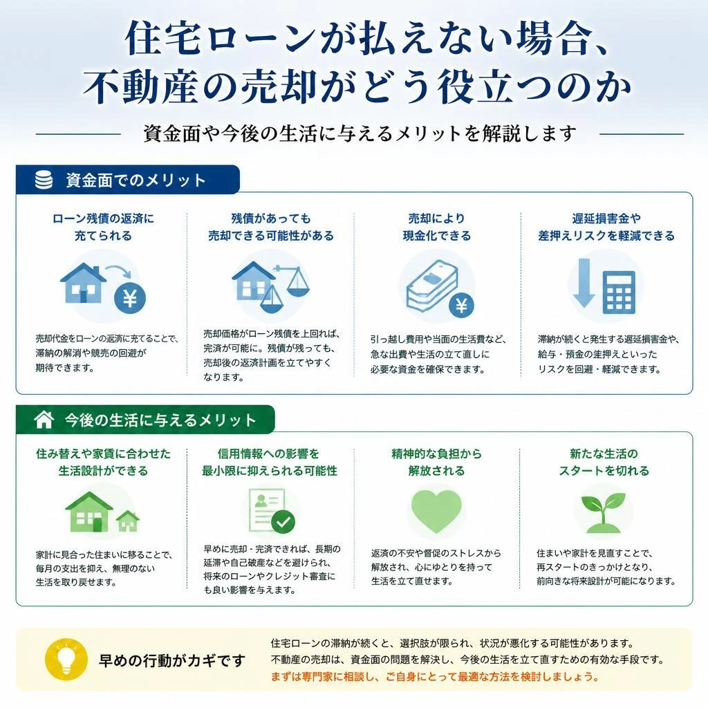 不動産売却のメリットとは？