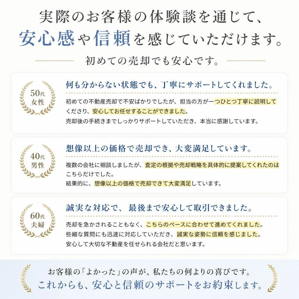 5. お客様の声を紹介