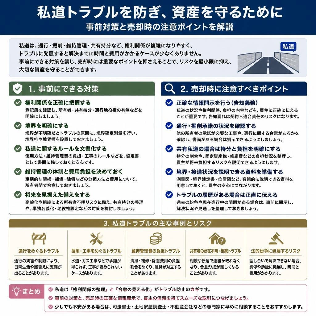 トラブルを避けるための具体的な対策