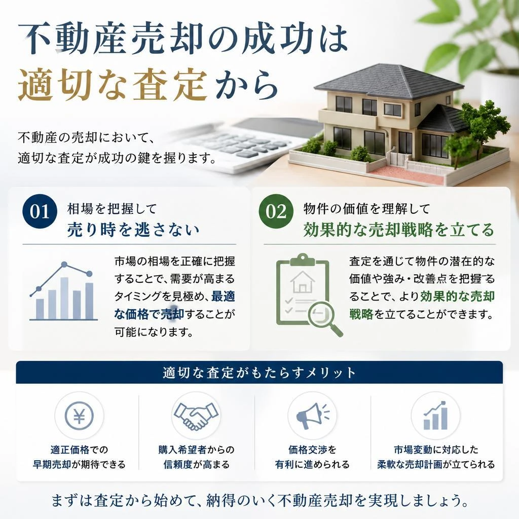 不動産の査定はなぜ重要か