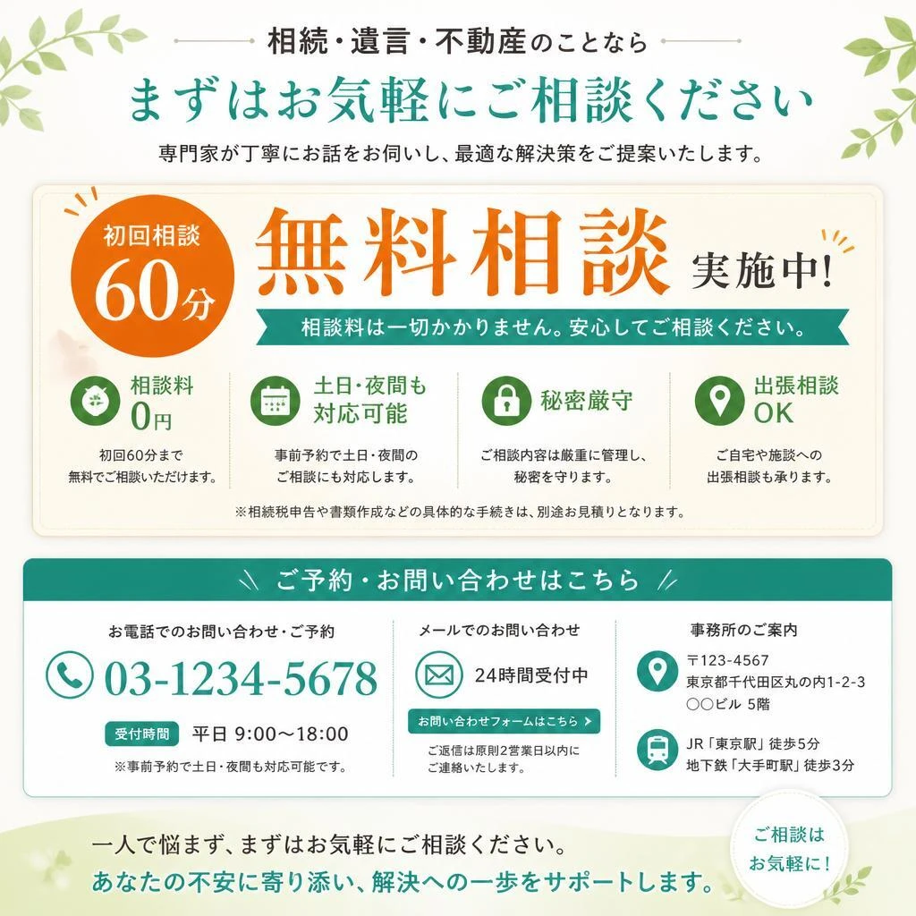 7. まずはお気軽にご相談ください